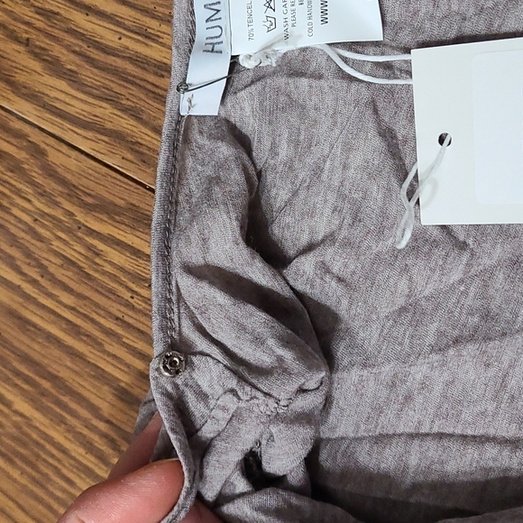 Humanoid Wrap dress with detachable shoulder pads - Picture 5 of 6